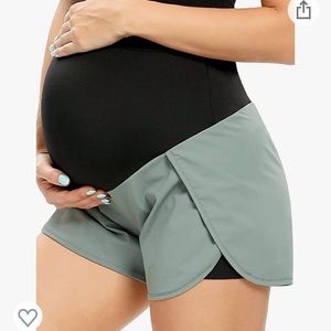 Maternity workout shorts